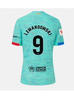 Barcelona Robert Lewandowski #9 Replika Tredje Kläder 2023-24 Kortärmad